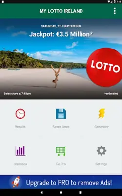 My Lotto Ireland android App screenshot 0