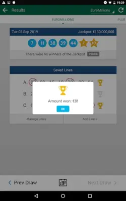 My Lotto Ireland android App screenshot 4