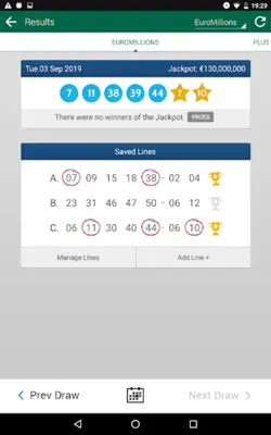 My Lotto Ireland android App screenshot 5