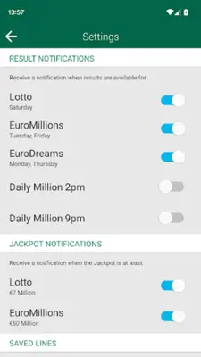 My Lotto Ireland android App screenshot 8